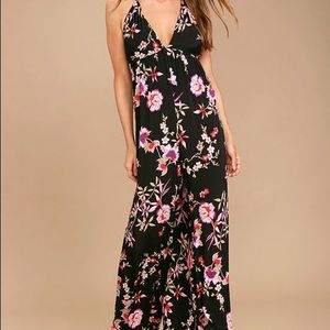 Floral jumpsuit